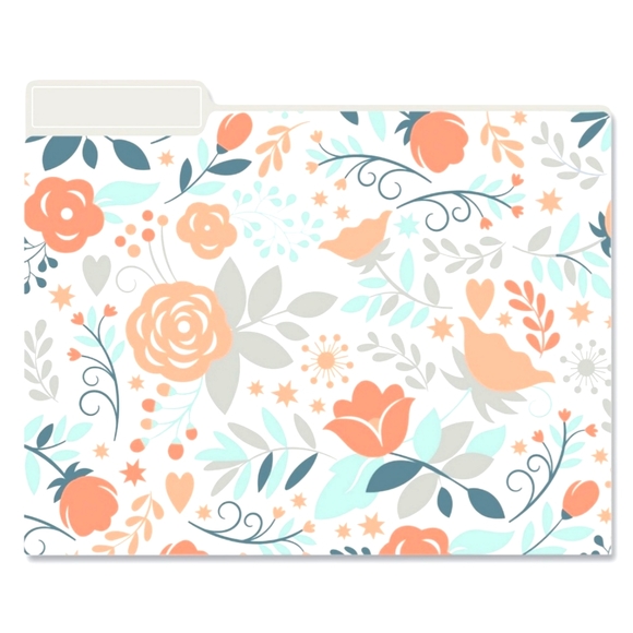 Eccolo File Folder Set. 9 file folders (3 of each style).Sale price firm - Picture 9 of 11